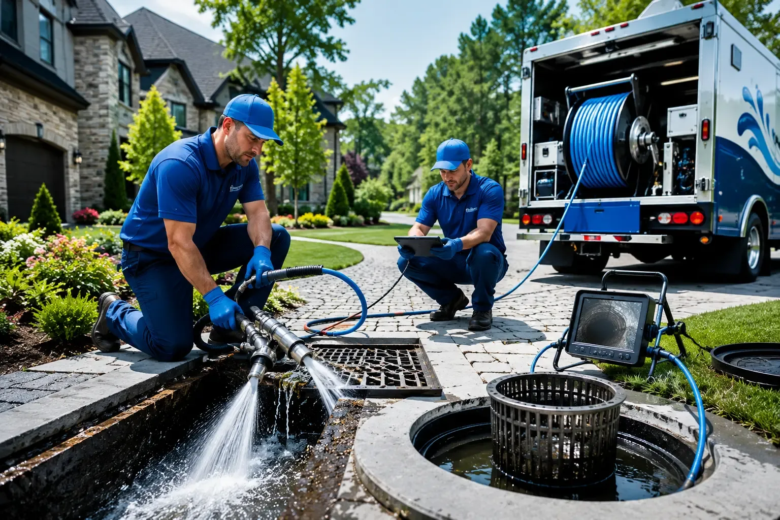 Local outdoor drain cleaning professionals in Franklin, NJ