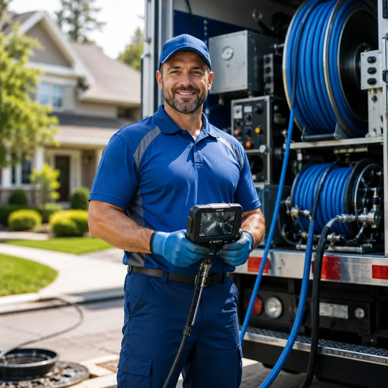 Local outdoor drain cleaning specialists in Franklin, NJ